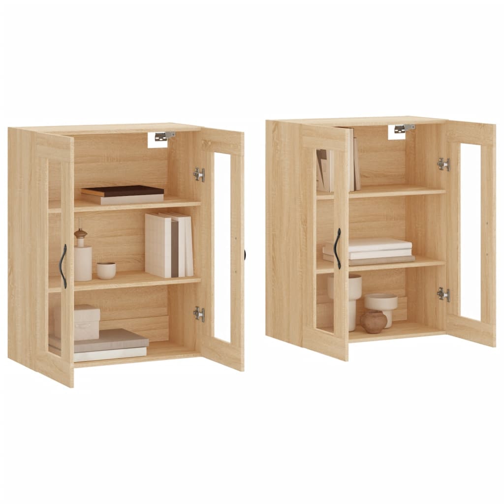Väggskåp Sonoma Ek 2 st