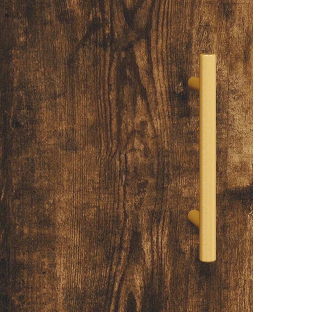 Väggskåp Rökfärgad Ek 2 st