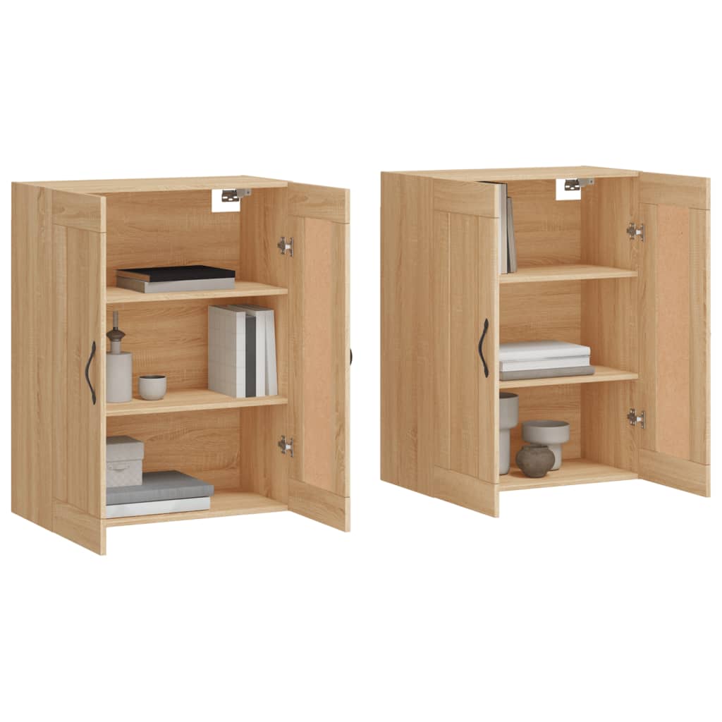 Väggskåp Sonoma Ek 2 st