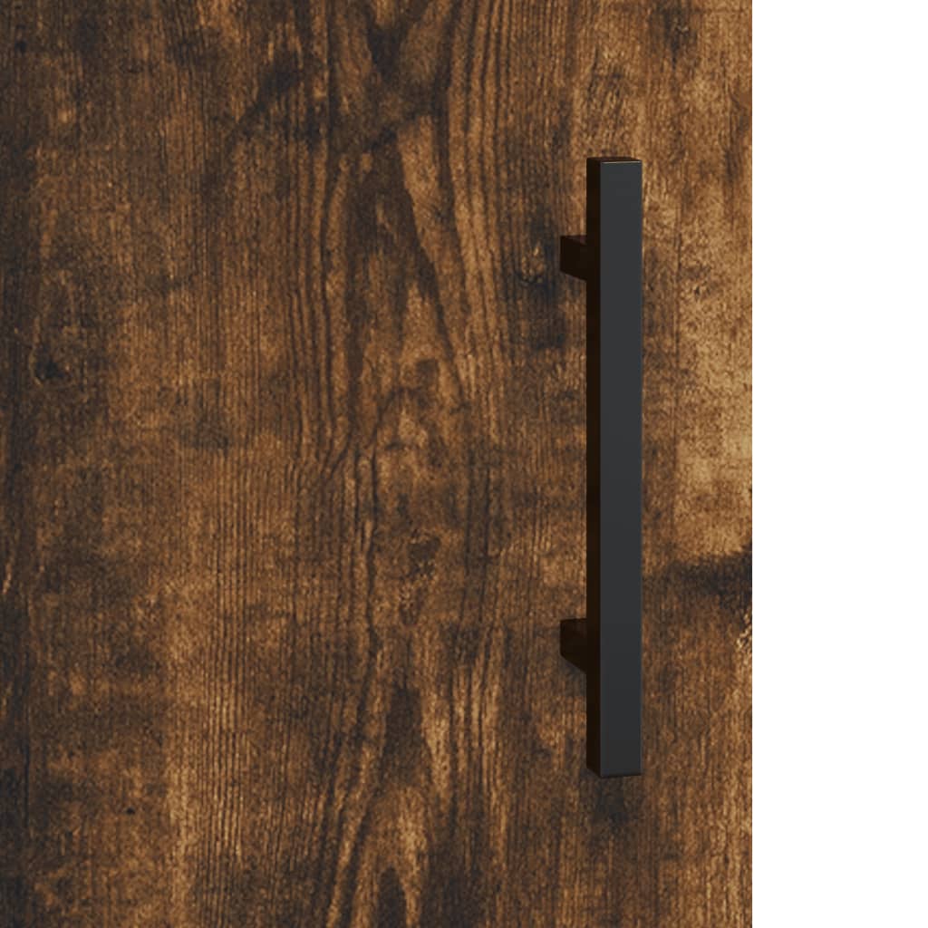 Väggskåp Rökfärgad Ek 2 st