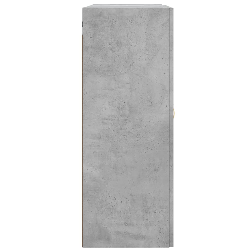 Väggskåp Betonggrå 2 st