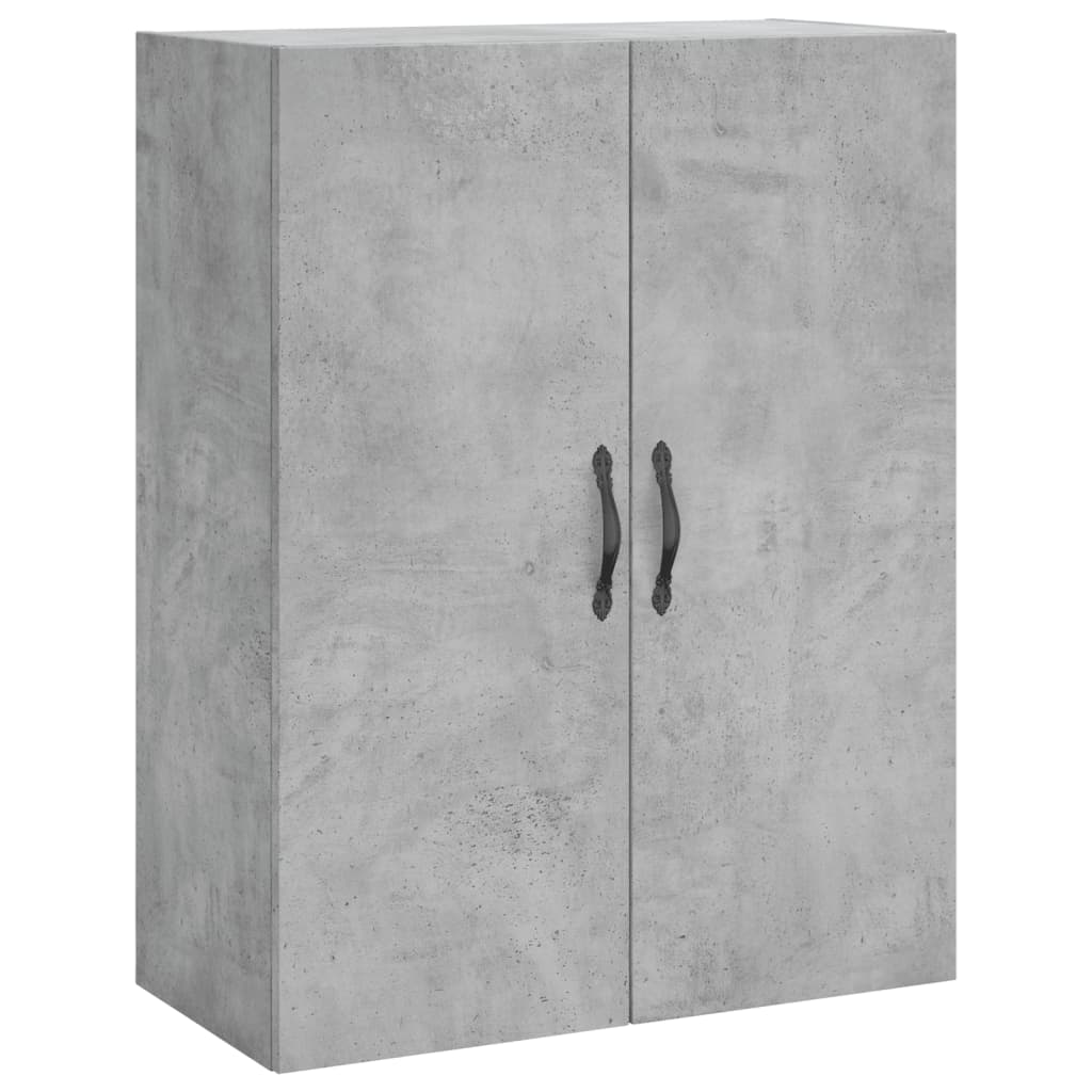 Skåp Betonggrå 69,5x34x180 cm