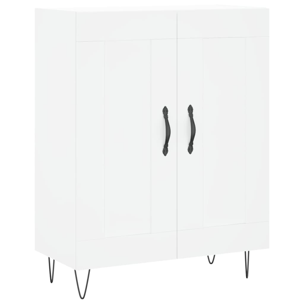 Skåp Vit 69,5x34x180 cm