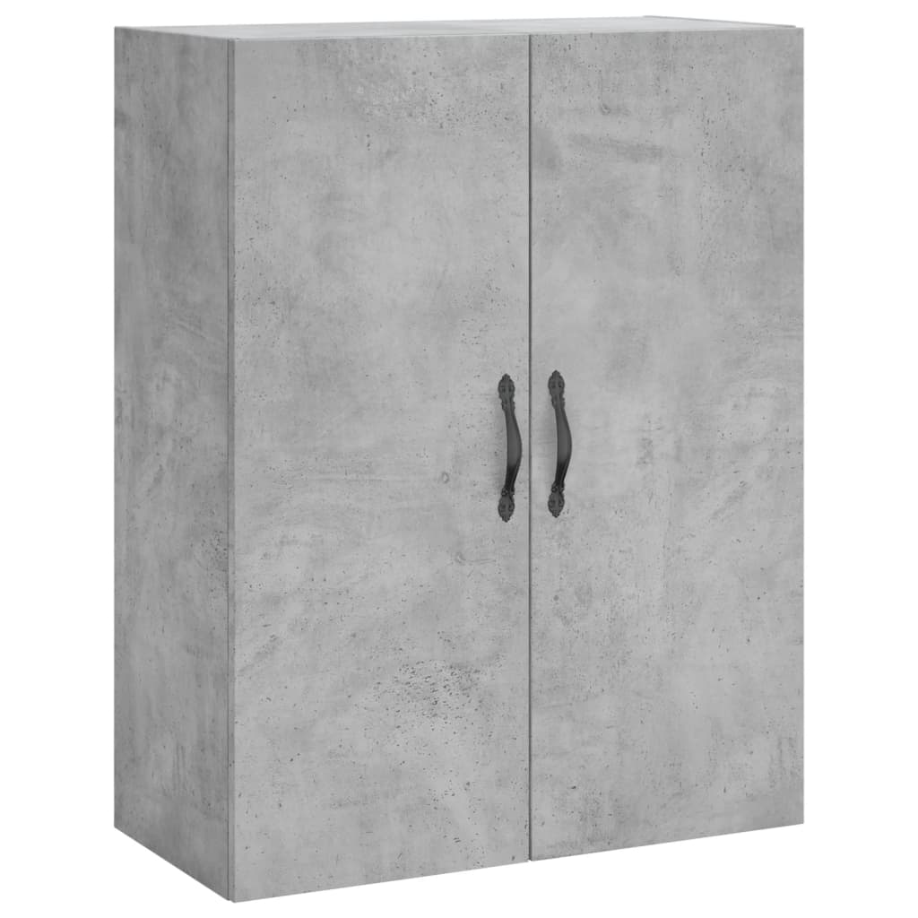 Skåp Betonggrå 69,5x34x180 cm