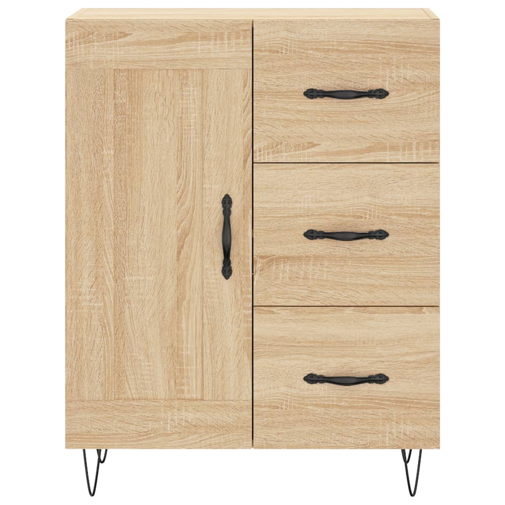 Skåp Sonoma Ek 69,5x34x180 cm