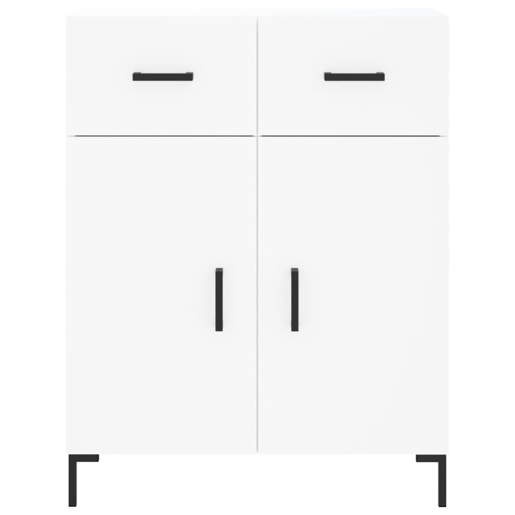 Skåp Vit 69,5x34x180 cm