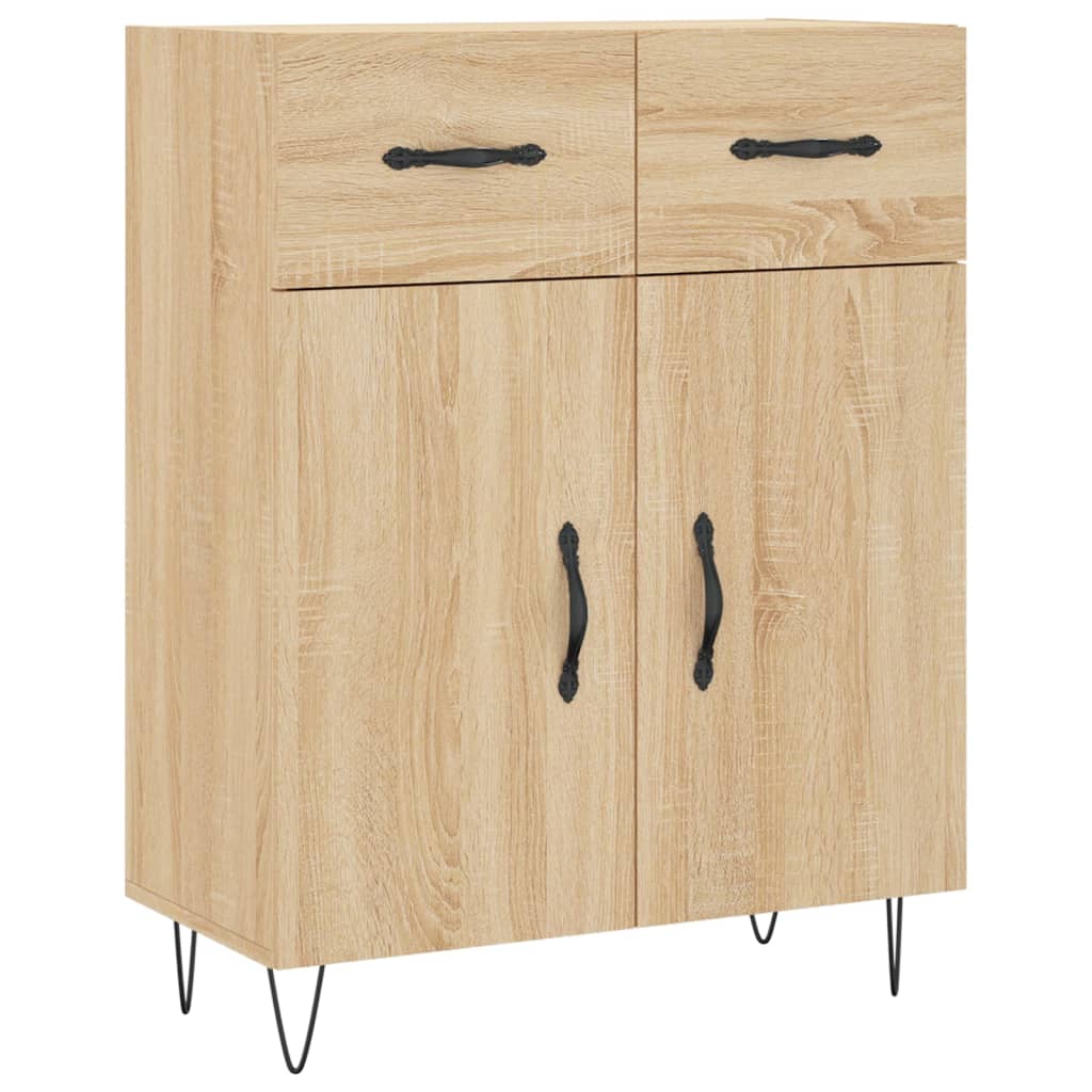 Skåp Sonoma Ek 69,5x34x180 cm