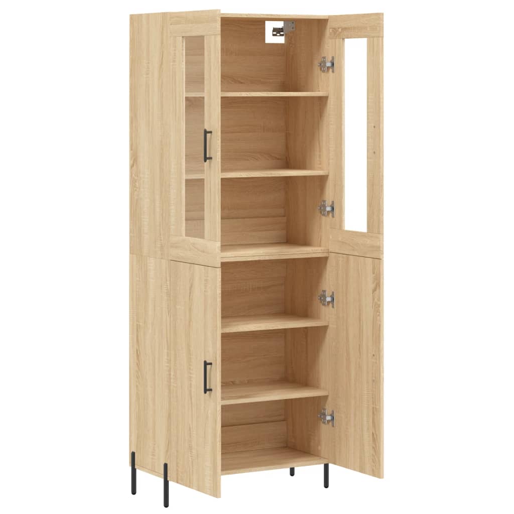 Skåp Sonoma Ek 69,5x34x180 cm