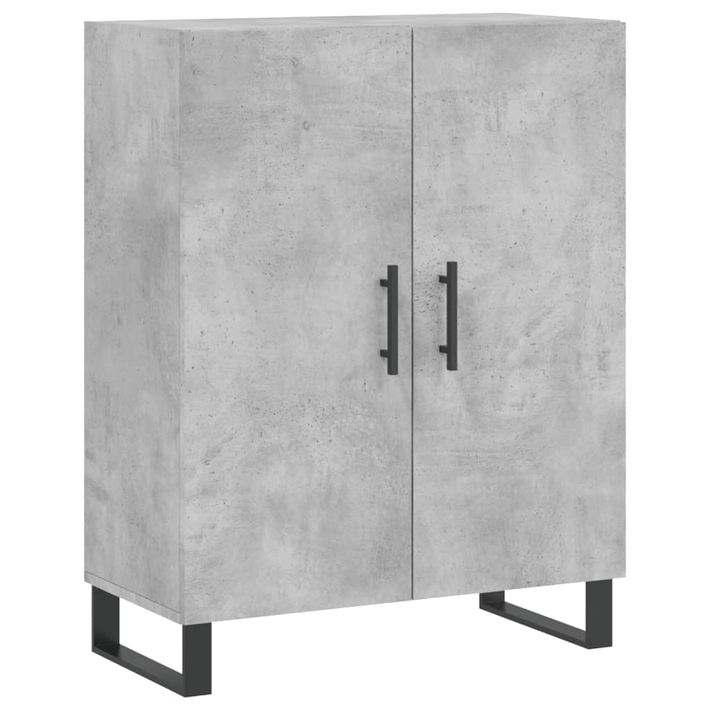 Skåp Betonggrå 69,5x34x180 cm