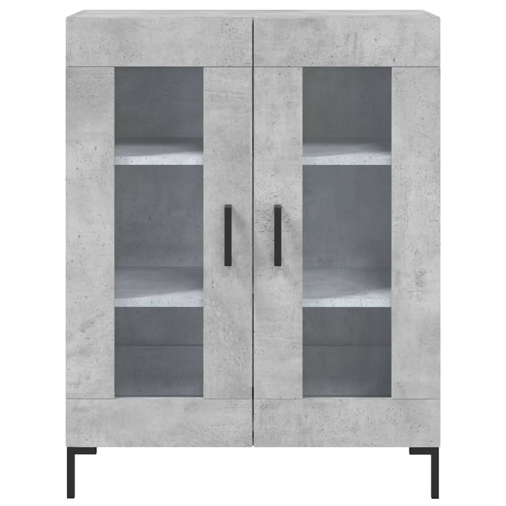 Skåp Betonggrå 69,5x34x180 cm