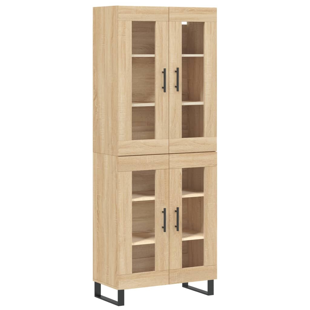 Skåp Sonoma Ek 69,5x34x180 cm