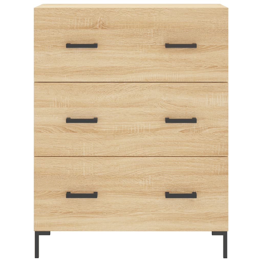 Skåp Sonoma Ek 69,5x34x180 cm
