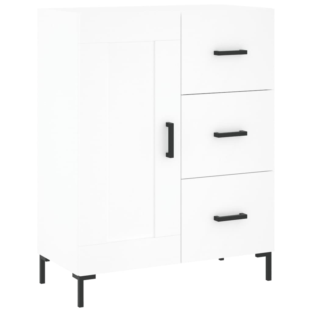 Skåp Vit 69,5x34x180 cm