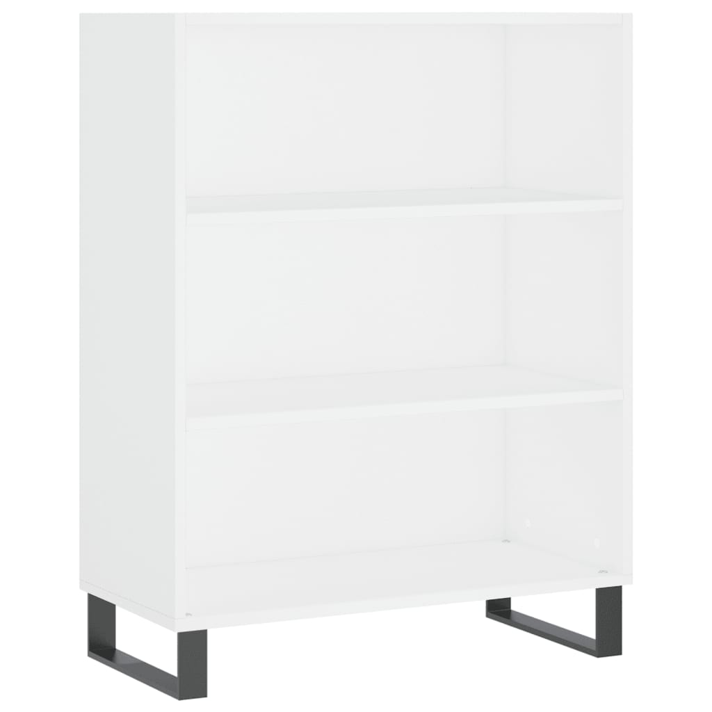 Skåp Vit 69,5x34x180 cm