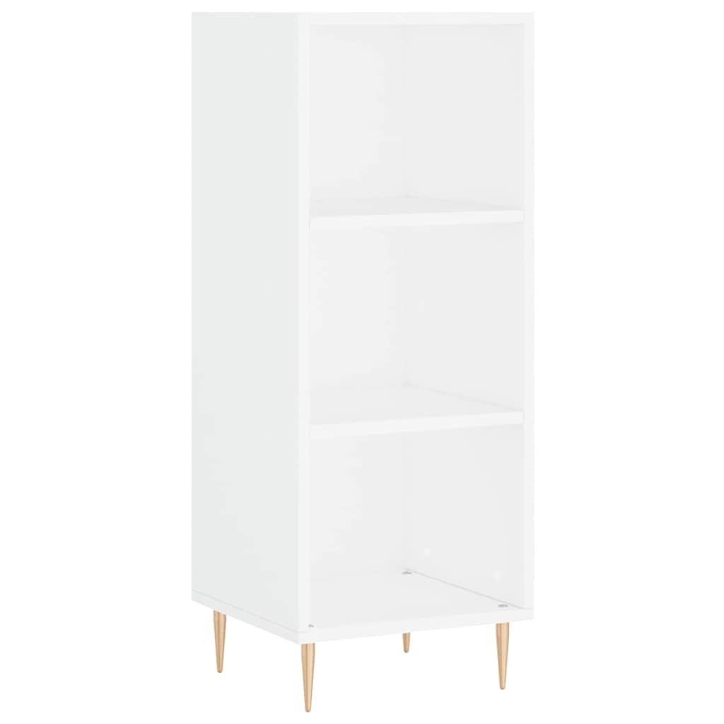 Skåp Vit 34,5x34x180 cm
