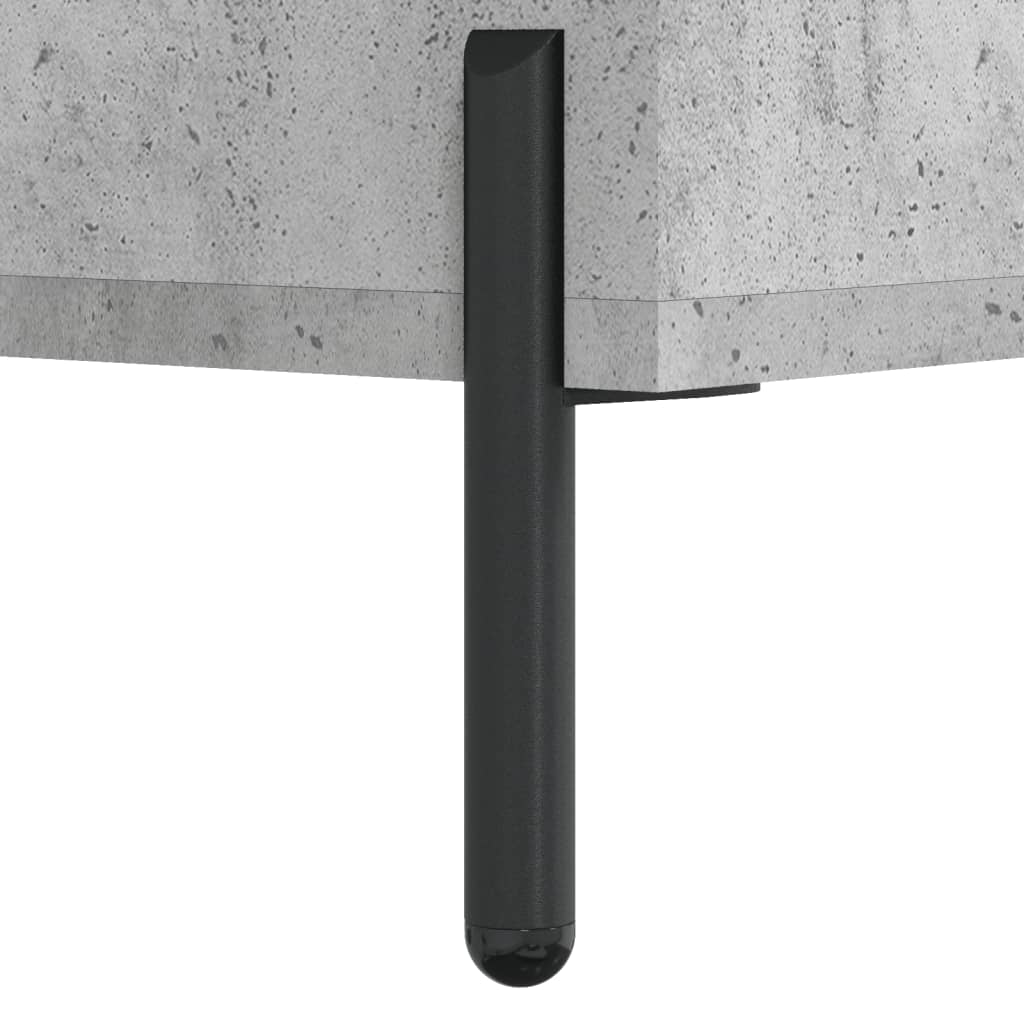 Skåp Betonggrå 34,5x34x180 cm