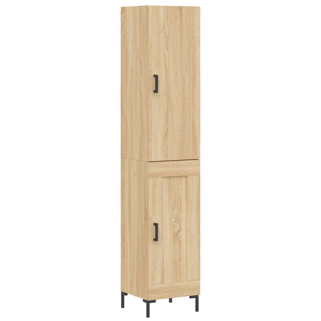 Skåp Sonoma Ek 34,5x34x180 cm