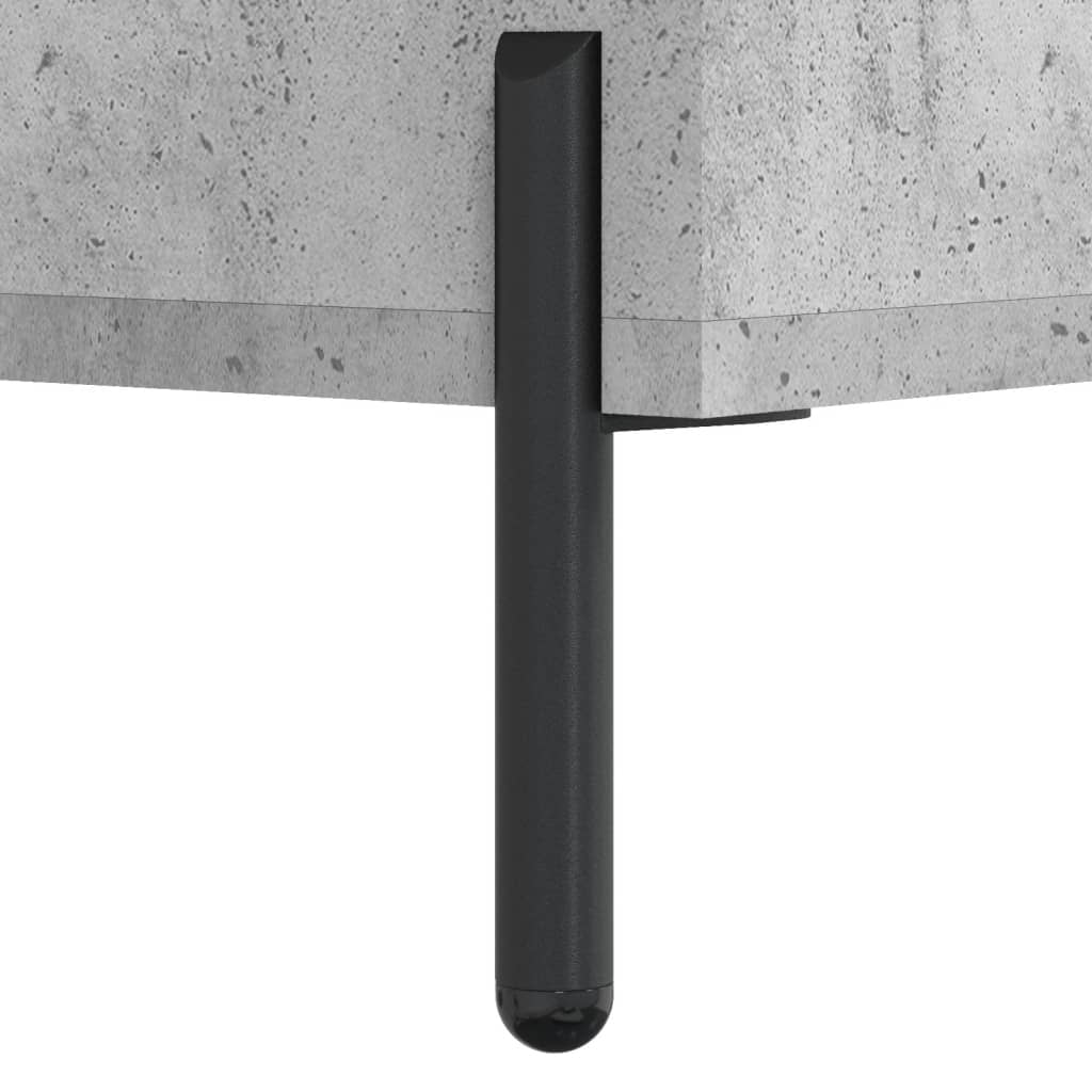 Skåp Betonggrå 34,5x34x180 cm