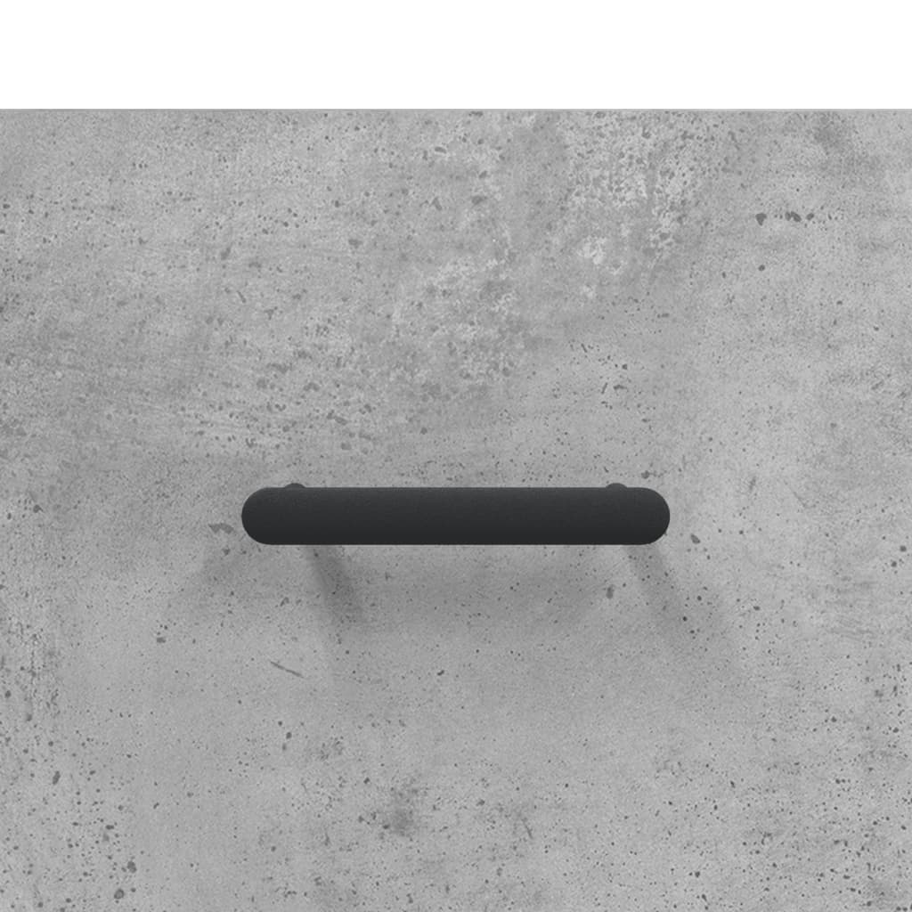 Skåp Betonggrå 34,5x34x180 cm