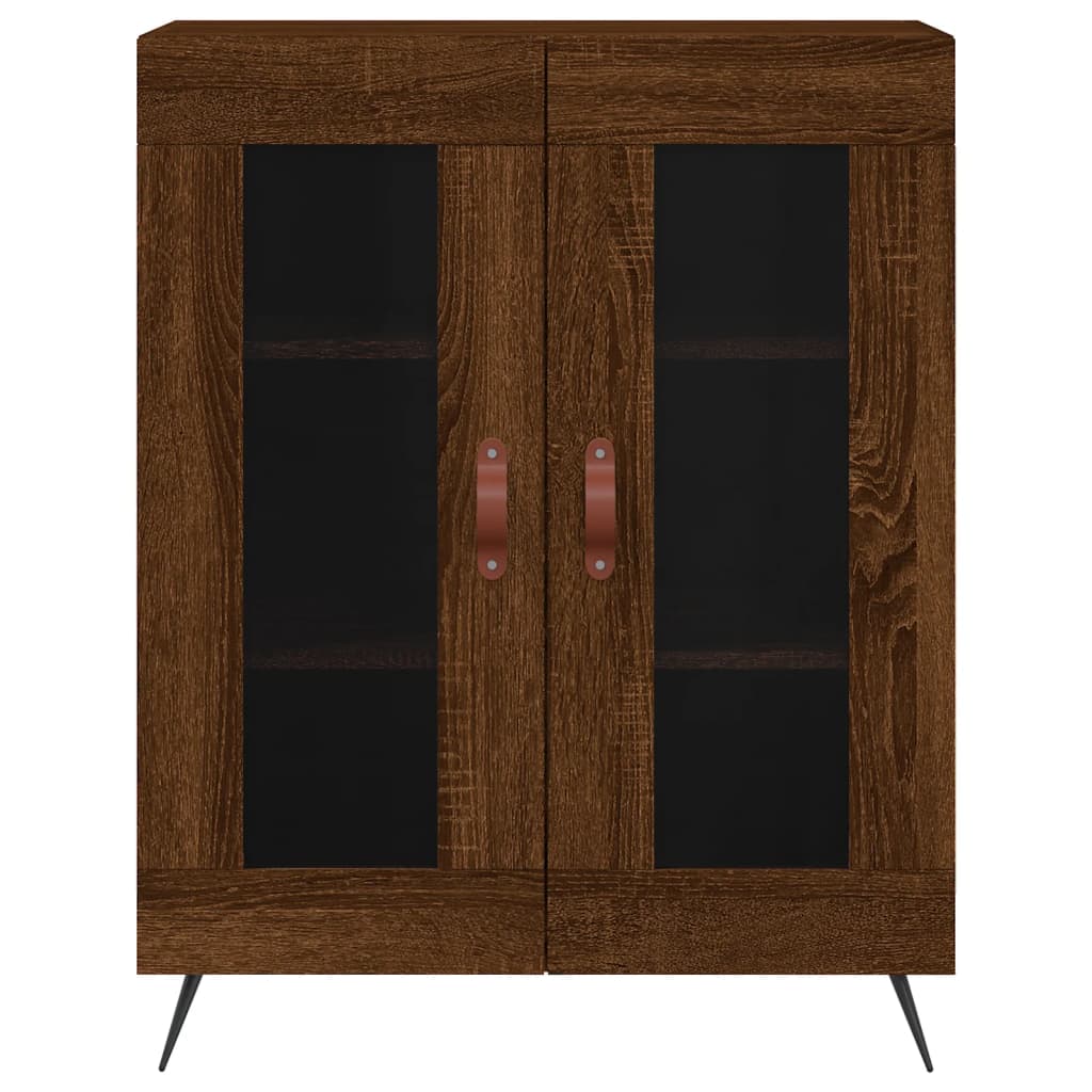 Skåp Brun Ek 69,5x34x180 cm