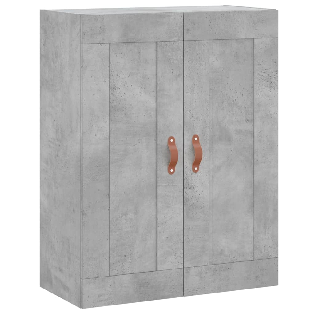 Skåp Betonggrå 69,5x34x180 cm