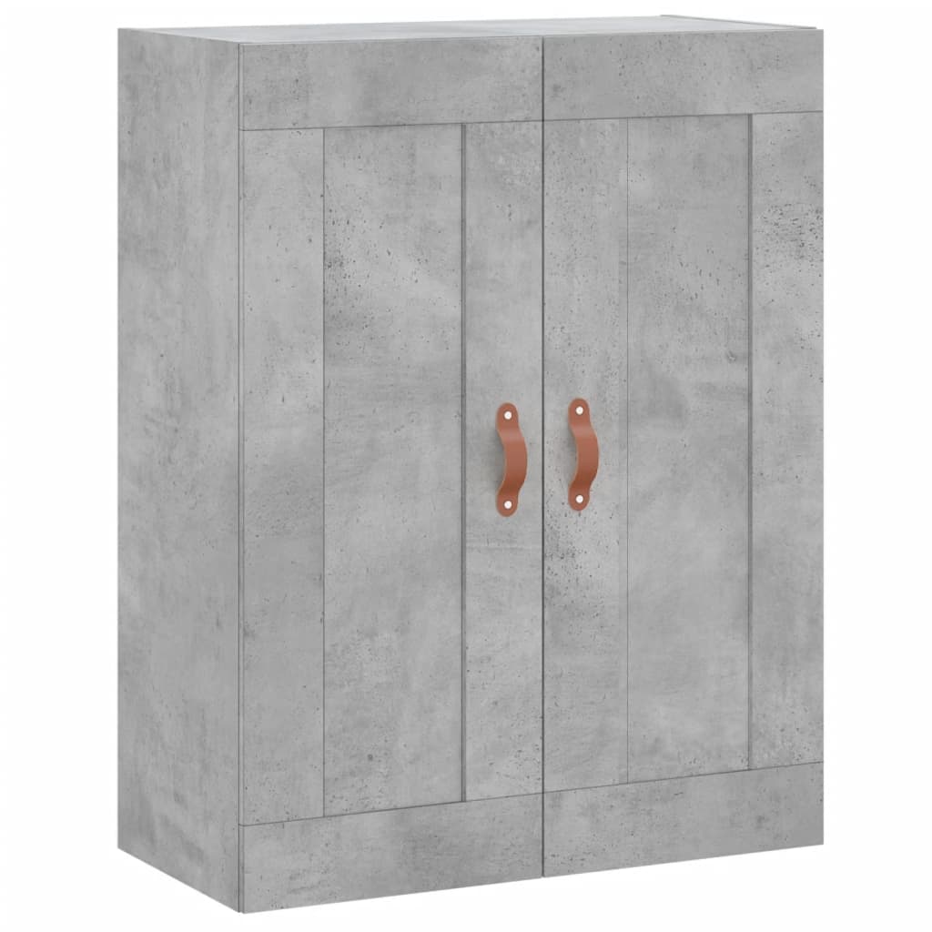 Skåp Betonggrå 69,5x34x180 cm