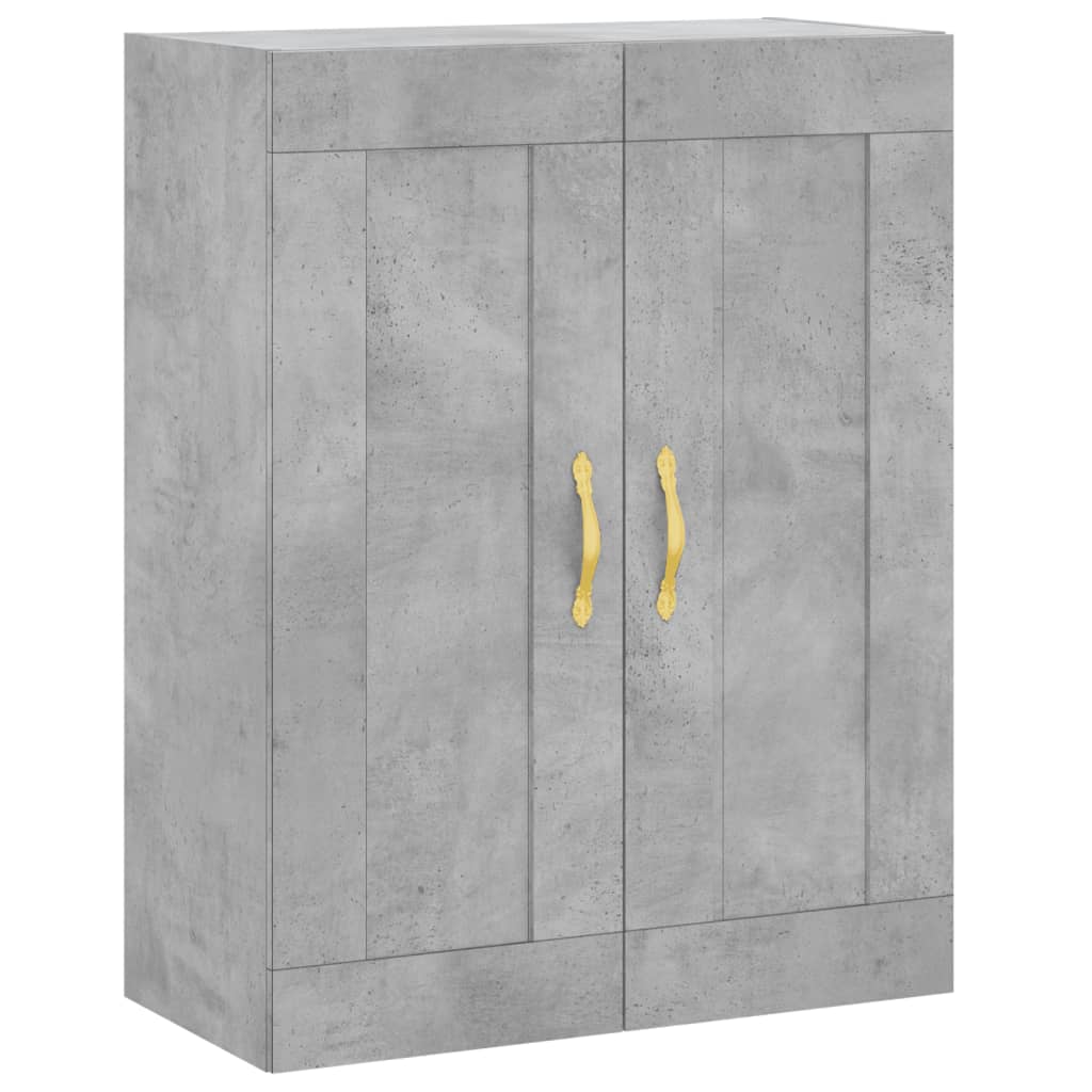 Skåp Betonggrå 69,5x34x180 cm