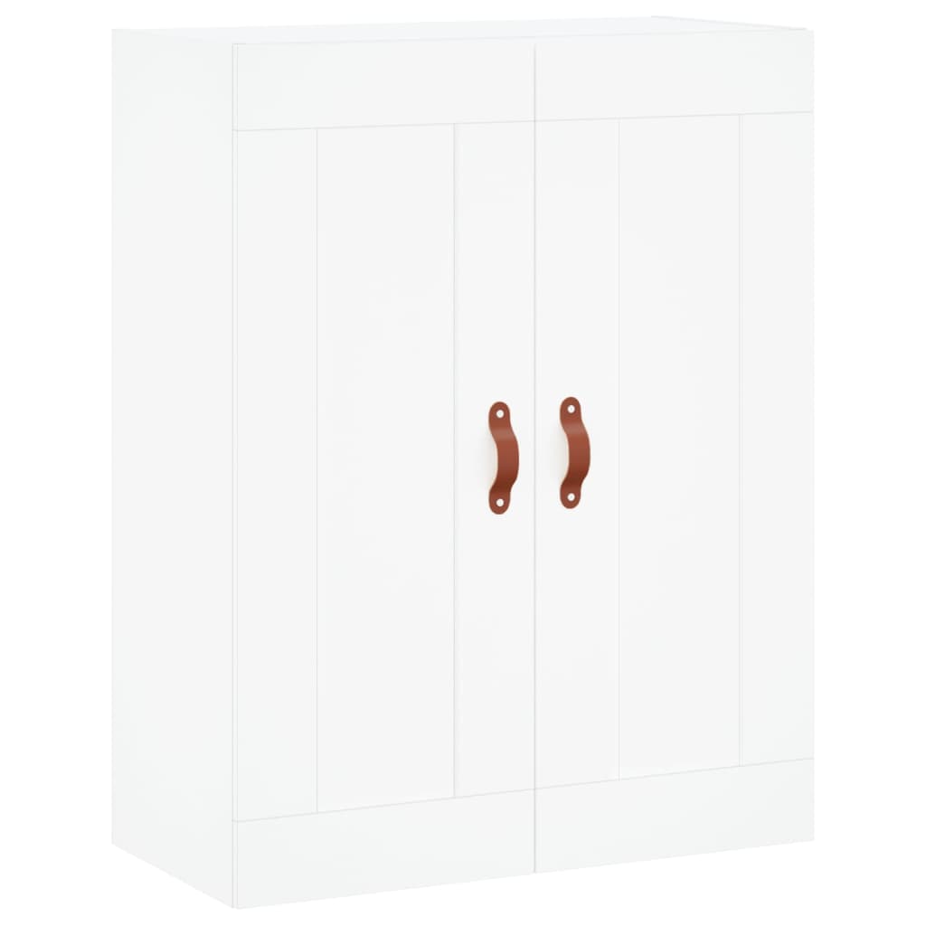 Skåp Vit 69,5x34x180 cm