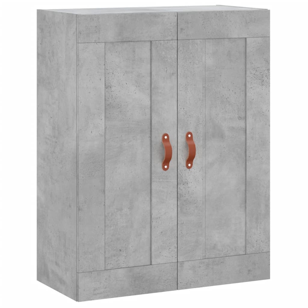 Skåp Betonggrå 69,5x34x180 cm