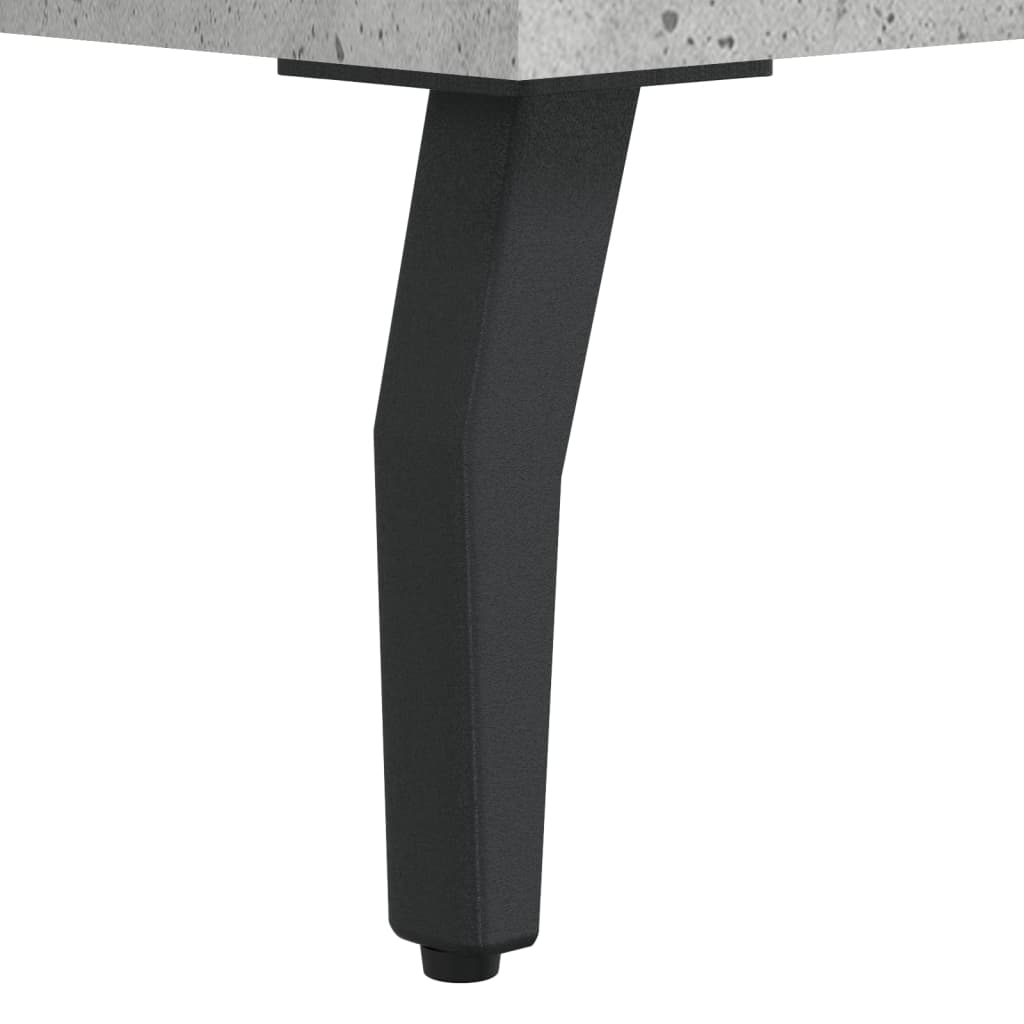 Skåp Betonggrå 34,5x34x180 cm
