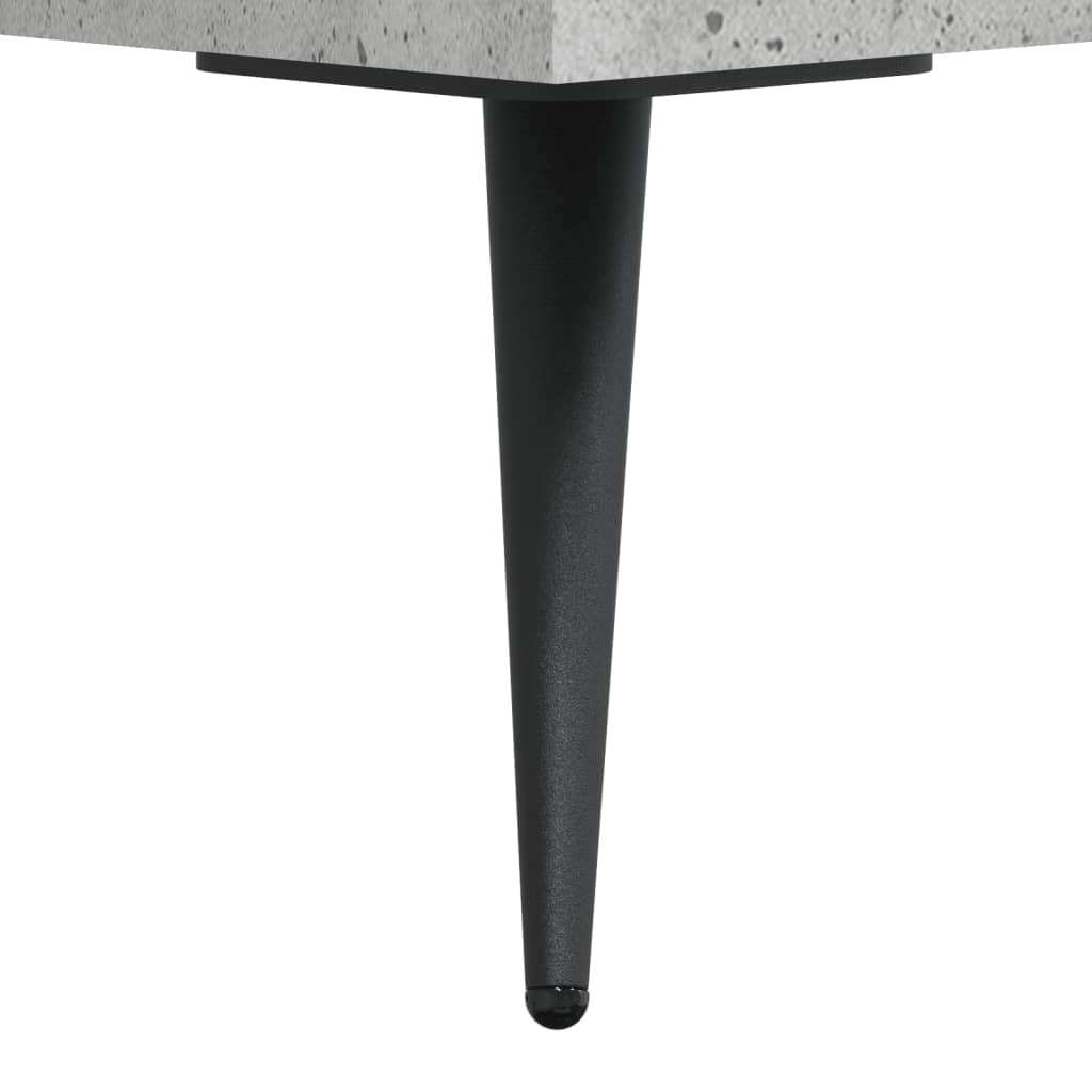 Skåp Betonggrå 34,5x34x180 cm