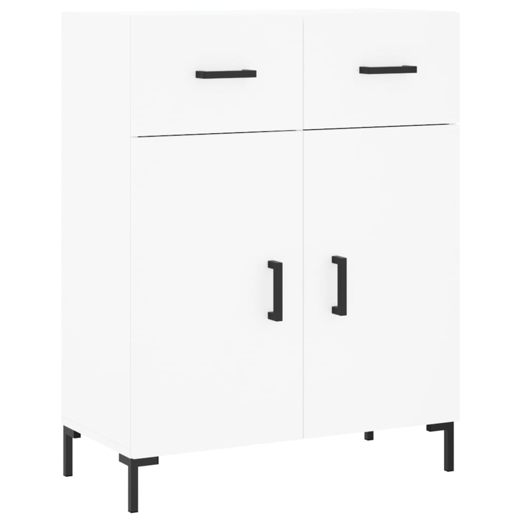 Skåp Vit 69,5x34x180 cm
