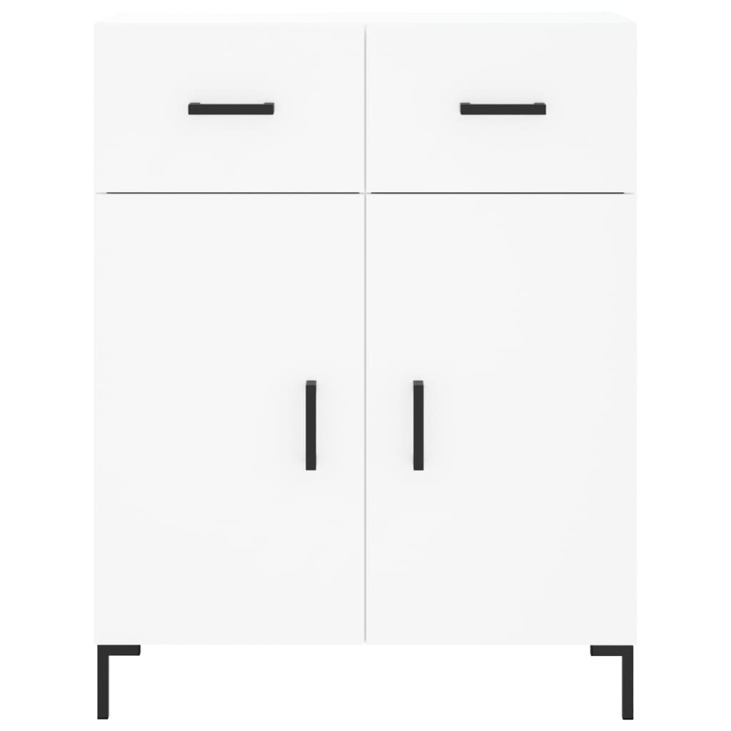 Skåp Vit 69,5x34x180 cm