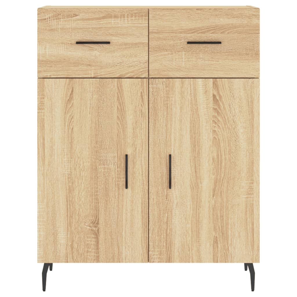 Skåp Sonoma Ek 69,5x34x180 cm