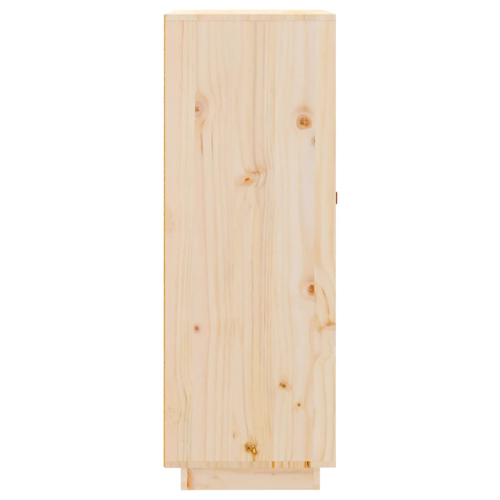 Vinställ Vinskåp 45x34x100 cm massiv furu