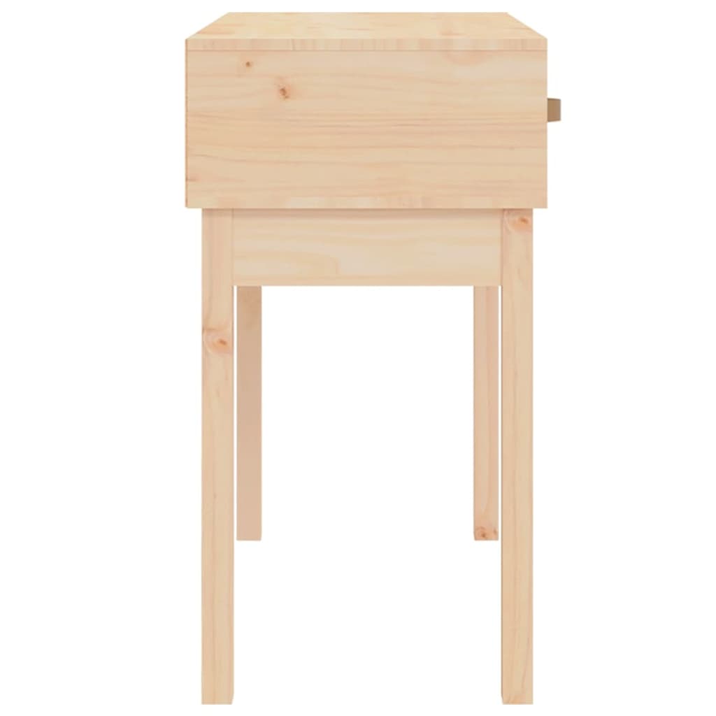 Avlastningsbord Konsollbord Trä 76,5x40x75 cm massiv furu
