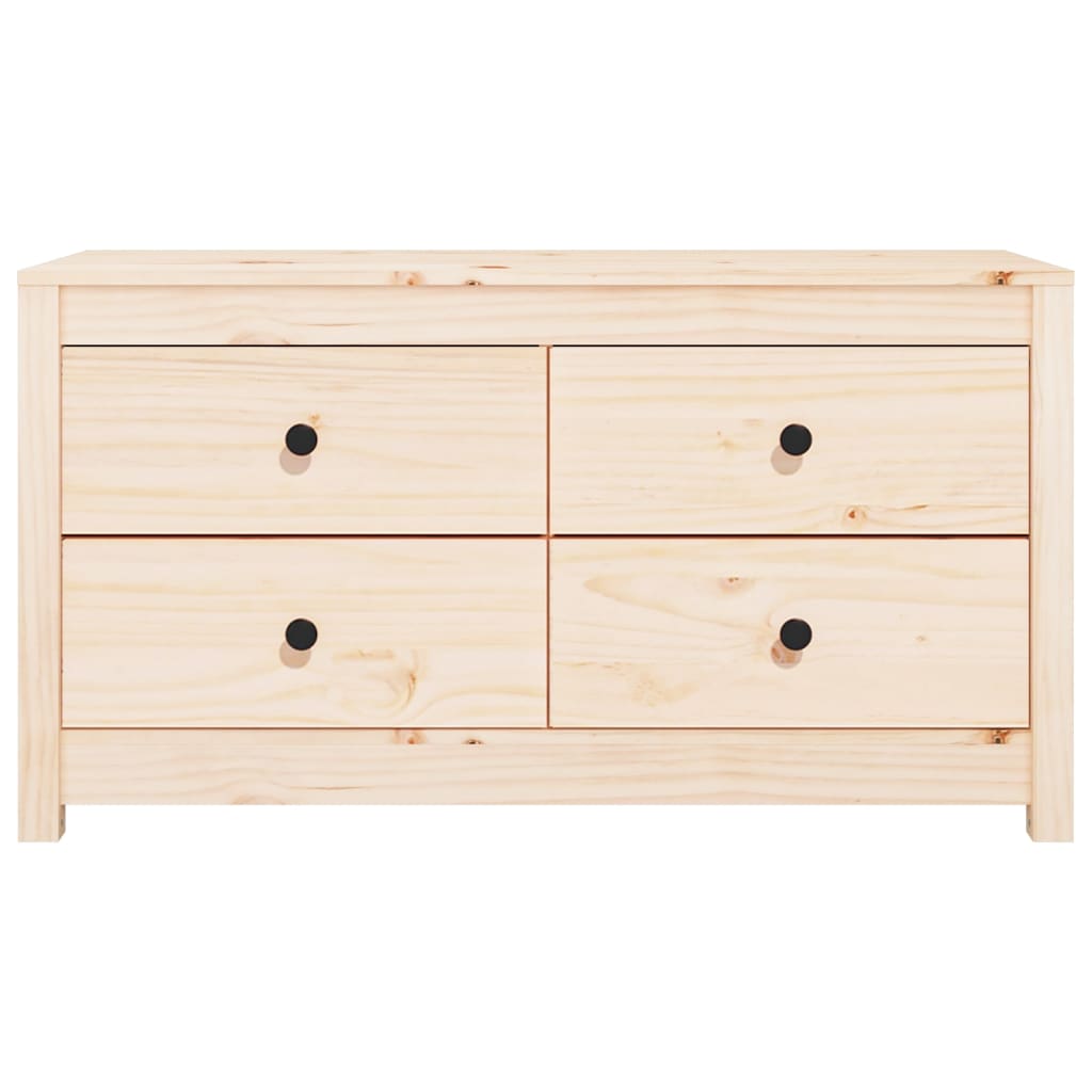 Byrå Trä 100x40x54 cm massiv furu