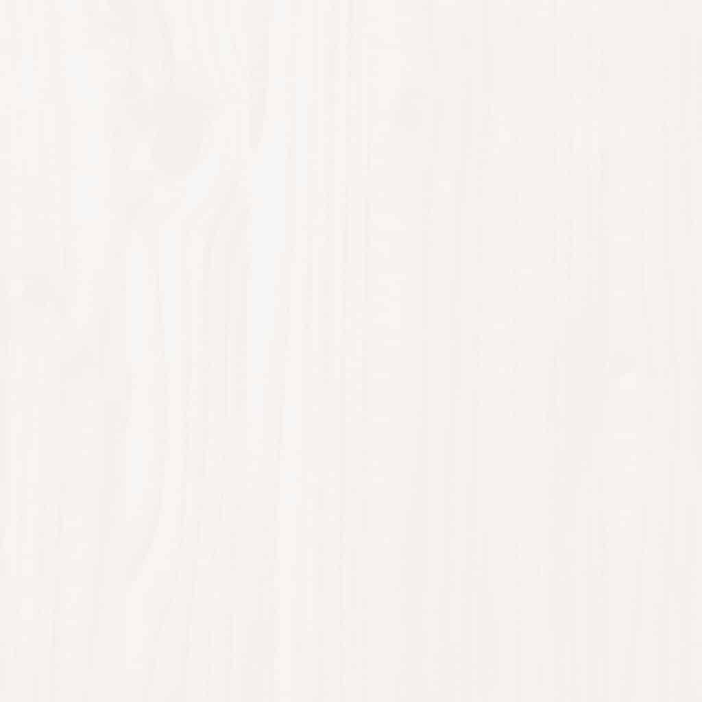 Soffbord Vit 40x50x35 cm massiv furu