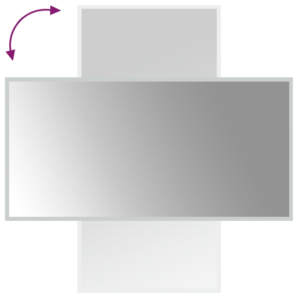 Badrumsspegel LED 50x100 cm