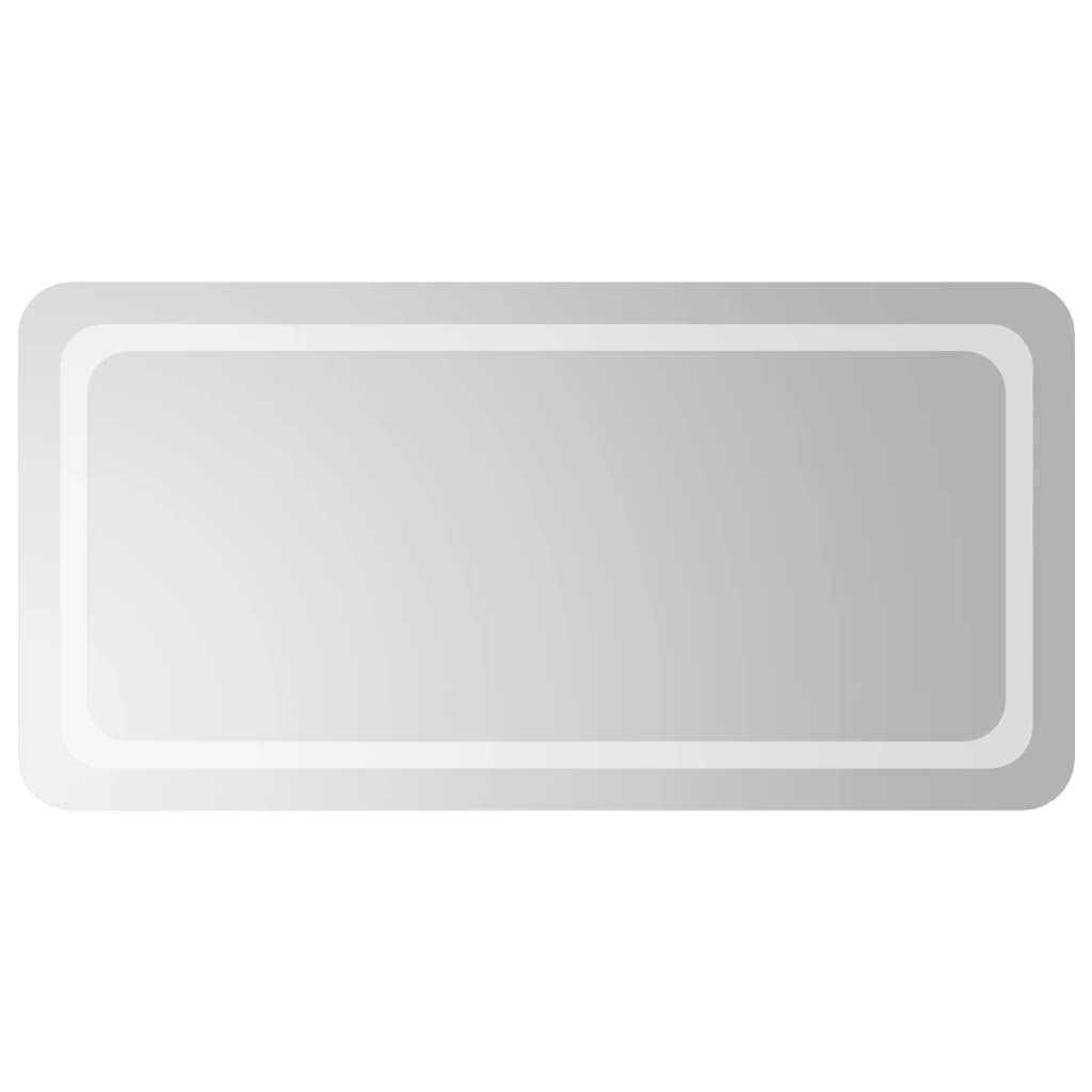 Badrumsspegel LED 50x100 cm