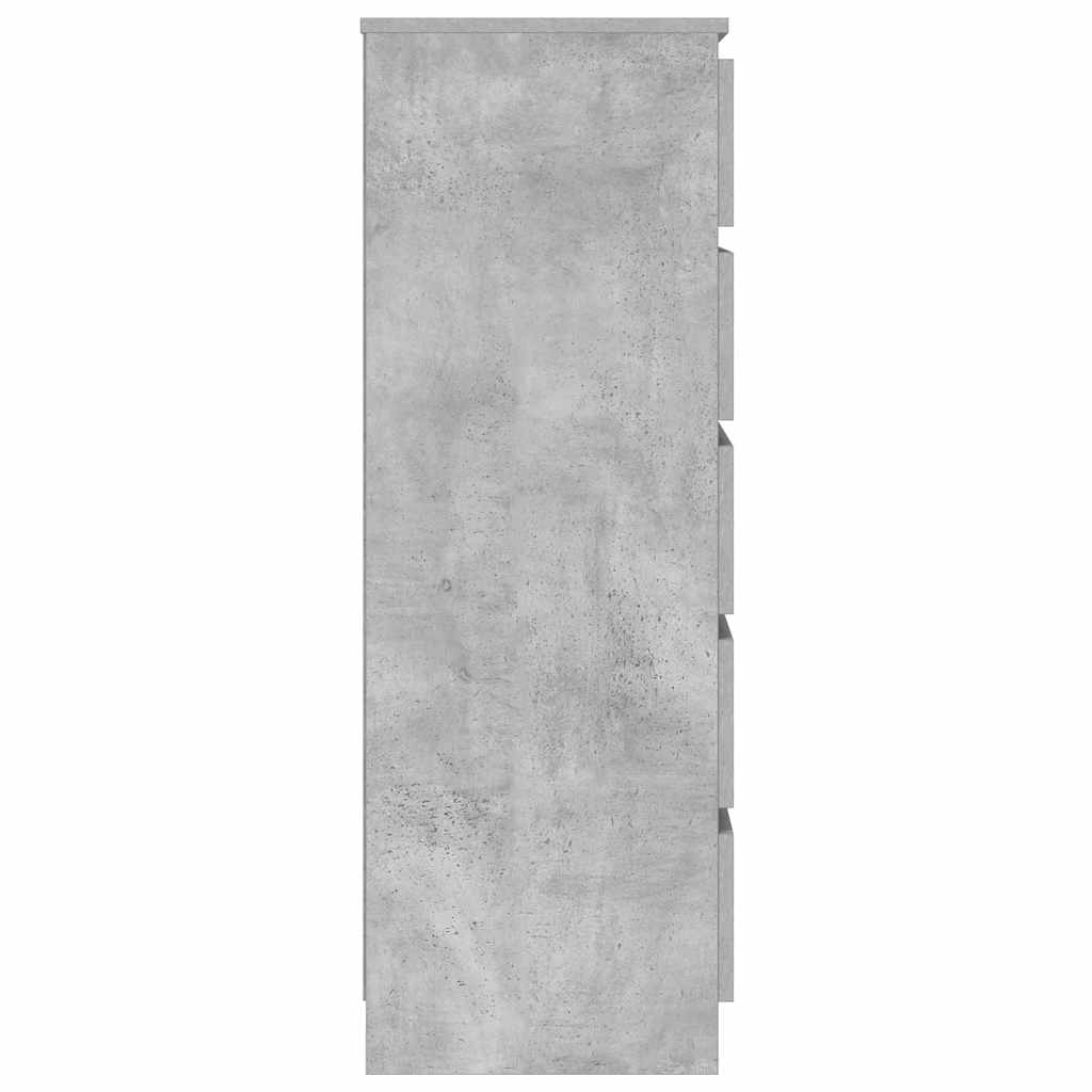 Byrå Betonggrå 60x36x103 cm