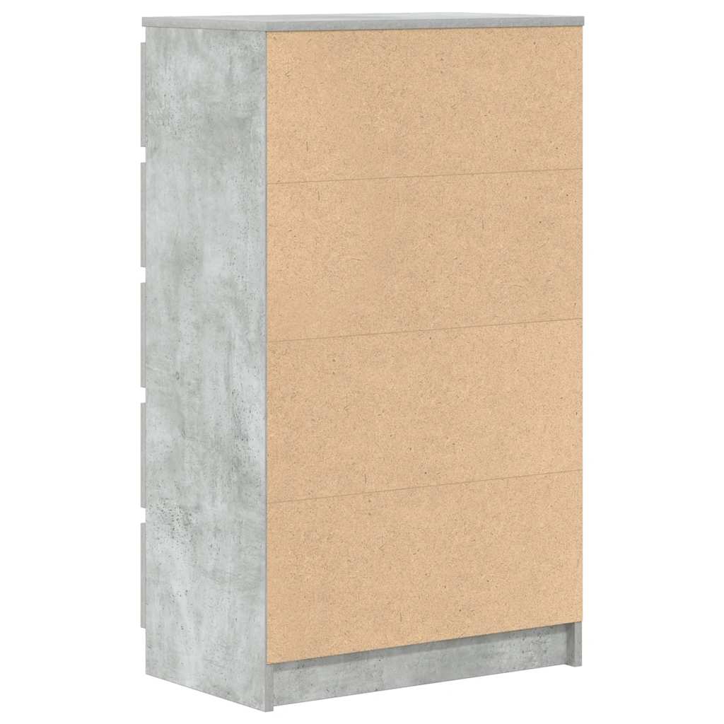 Byrå Betonggrå 60x36x103 cm