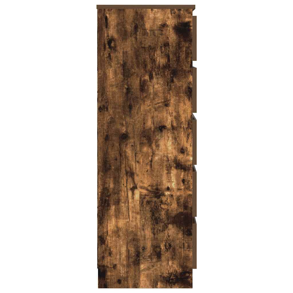 Byrå Rökfärgad Ek 60x36x103 cm
