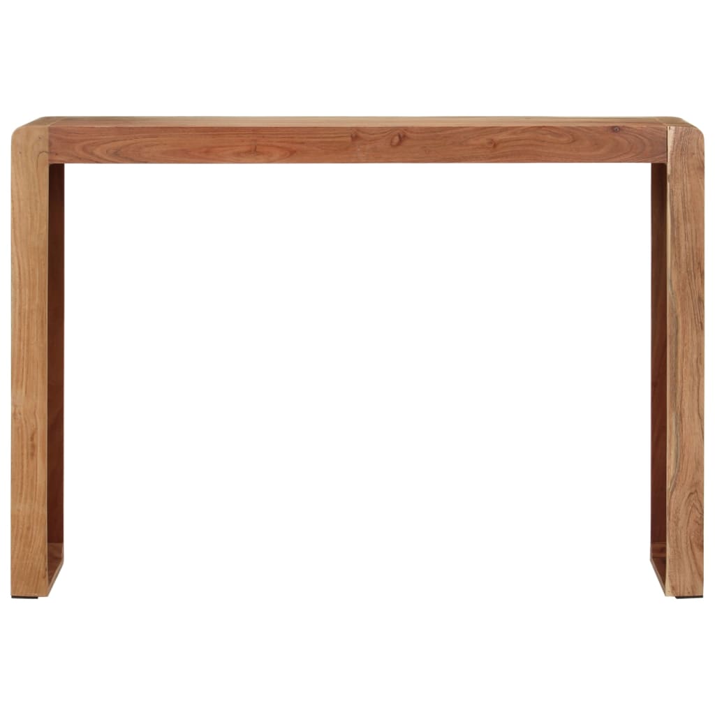 Avlastningsbord Konsollbord Trä 110x30x76 cm massivt akaciaträ