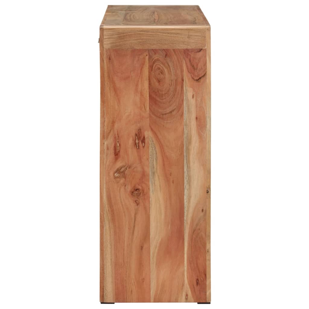 Avlastningsbord Konsollbord Trä 110x30x76 cm massivt akaciaträ