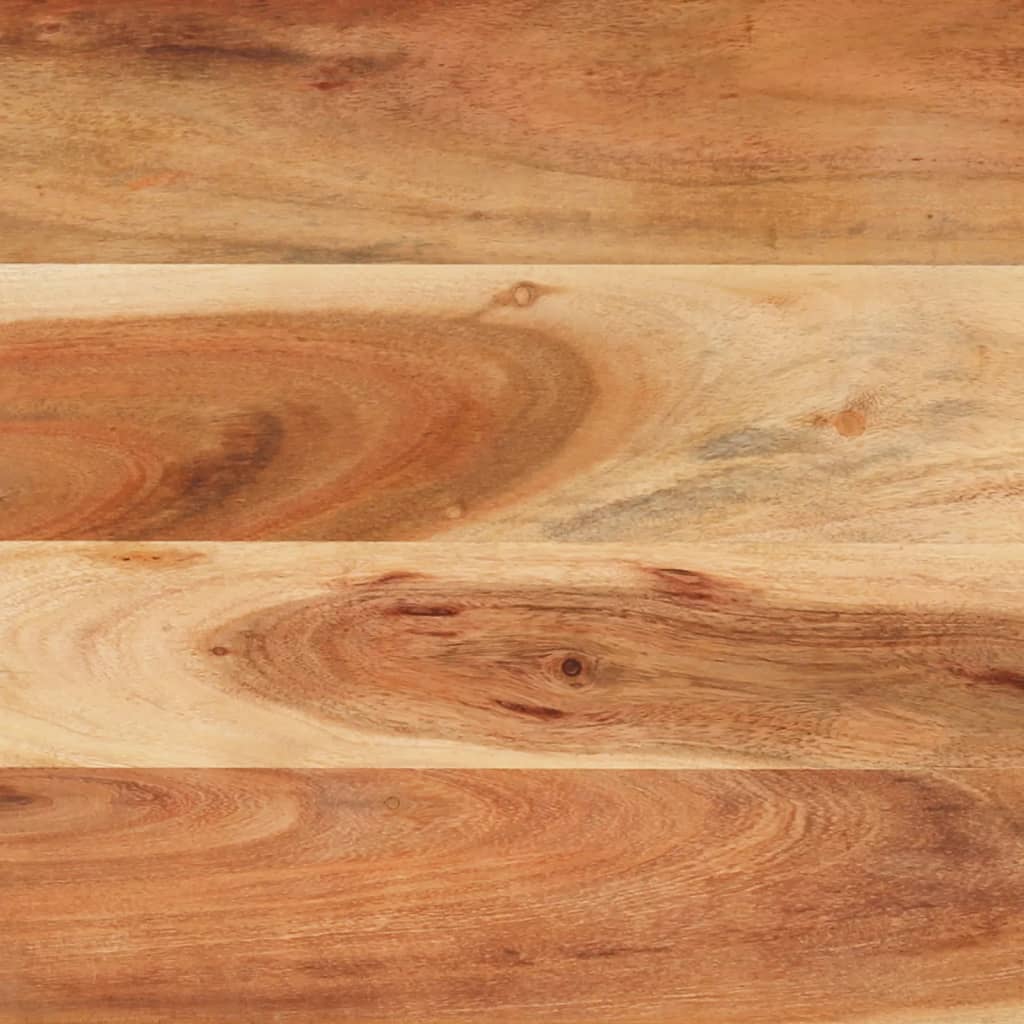 Tv-bänk 100x33x46 cm massivt akacia och konstruerat trä