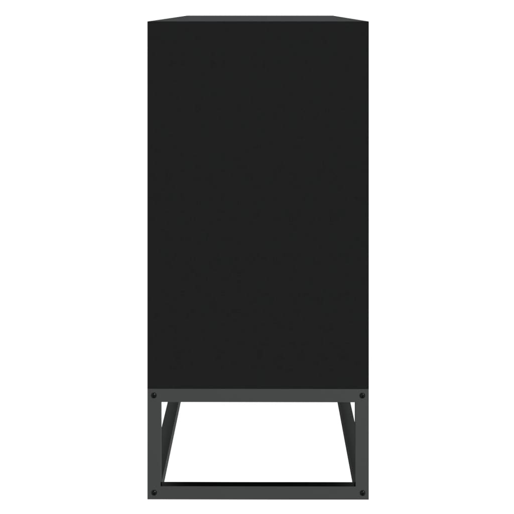 Skåp Svart 105x30x65 cm