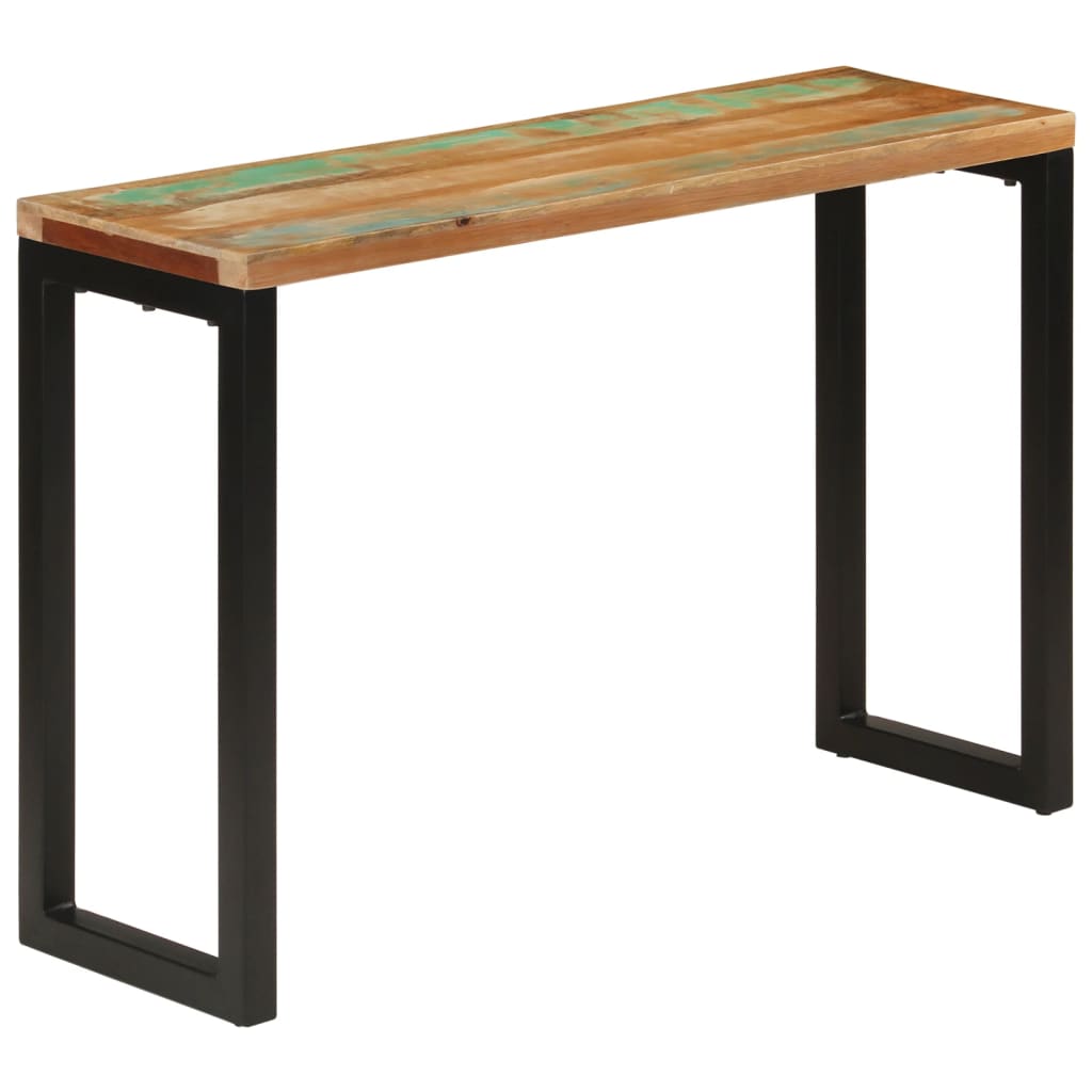 Avlastningsbord Konsollbord Trä 110x35x75 cm massivt återvunnet trä