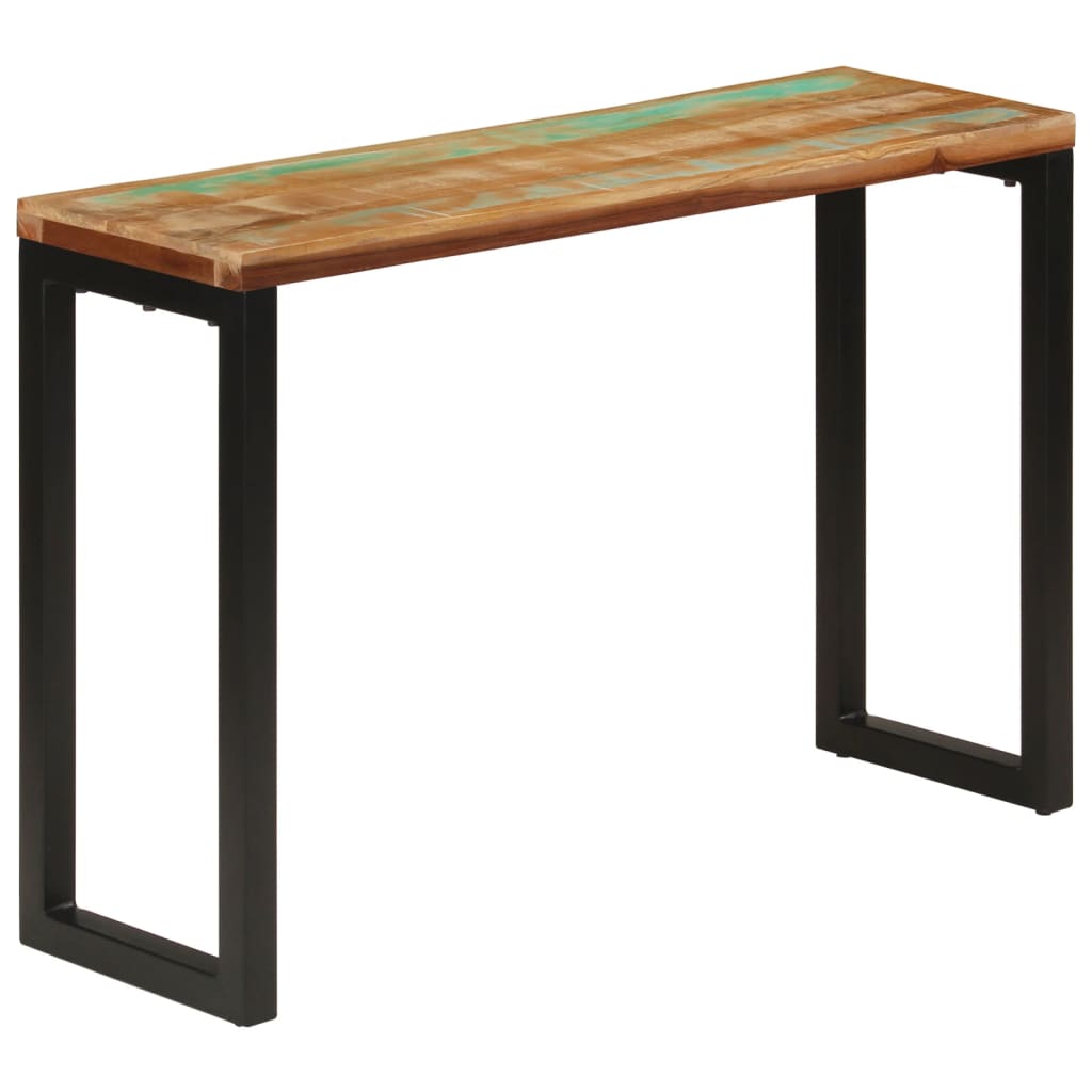 Avlastningsbord Konsollbord Trä 110x35x75 cm massivt återvunnet trä