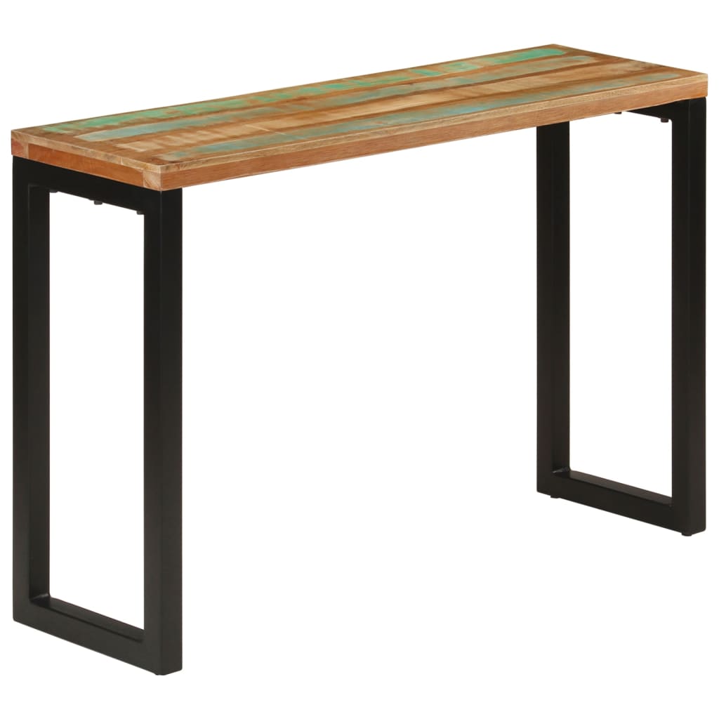 Avlastningsbord Konsollbord Trä 110x35x75 cm massivt återvunnet trä